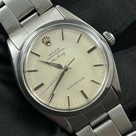 rolex air king date super precision|air king rolex price.